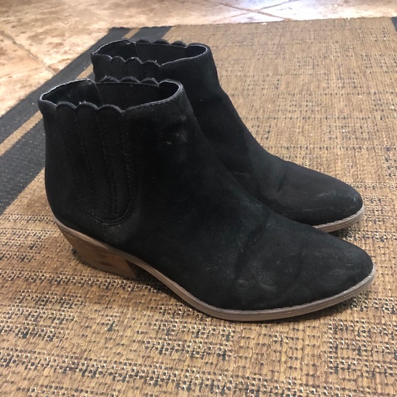 Calling it Spring Black Booties - Picture 1 of 4